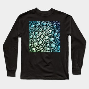 Abstract Streaming Shapes Long Sleeve T-Shirt